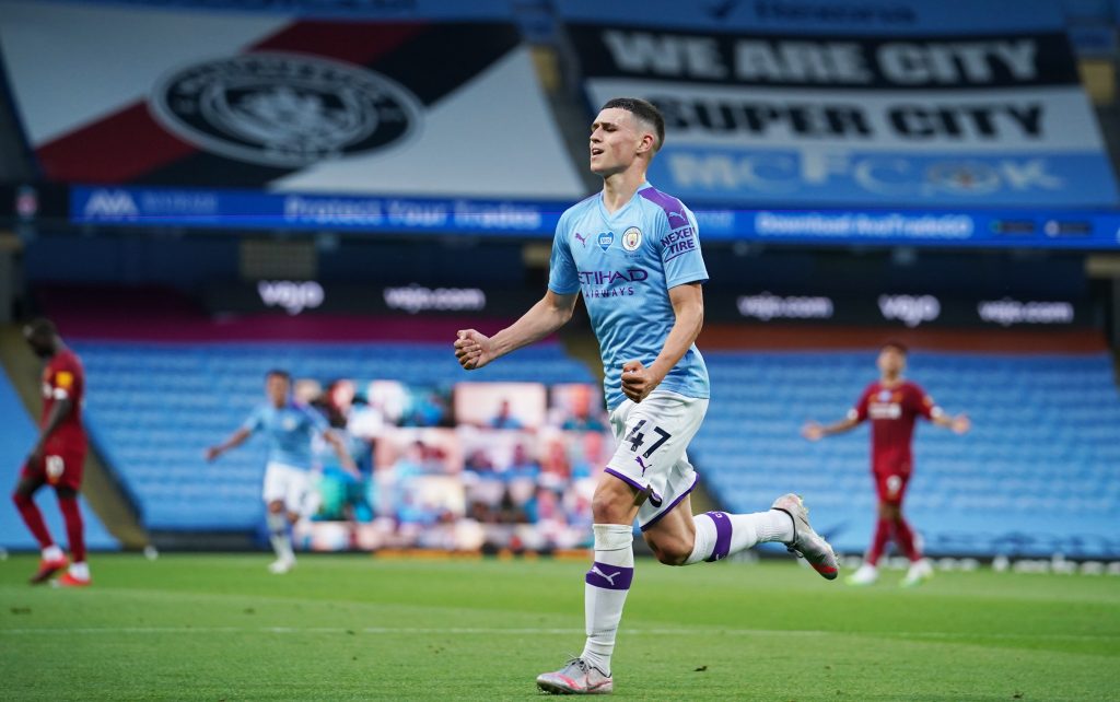 Fastest Manchester City players - Foden