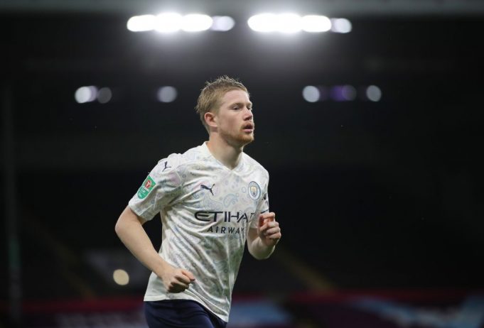 Kevin de Bruyne voted world's second best player
